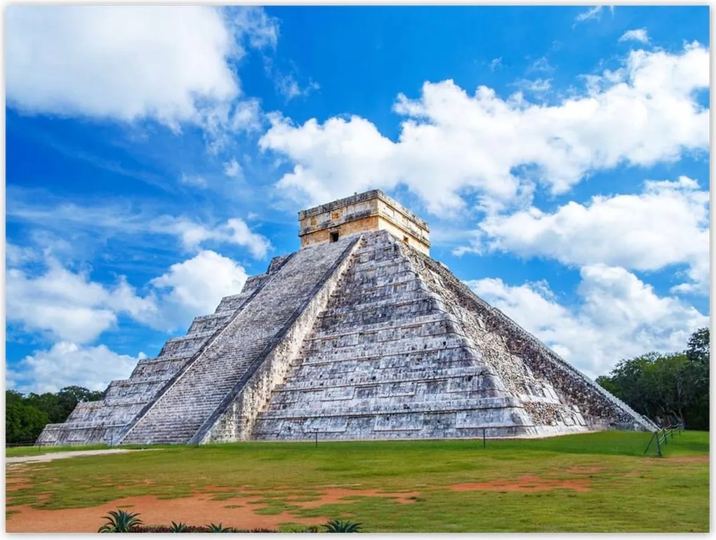 Poszterek 40x30 Kukulkán piramis Mexikó