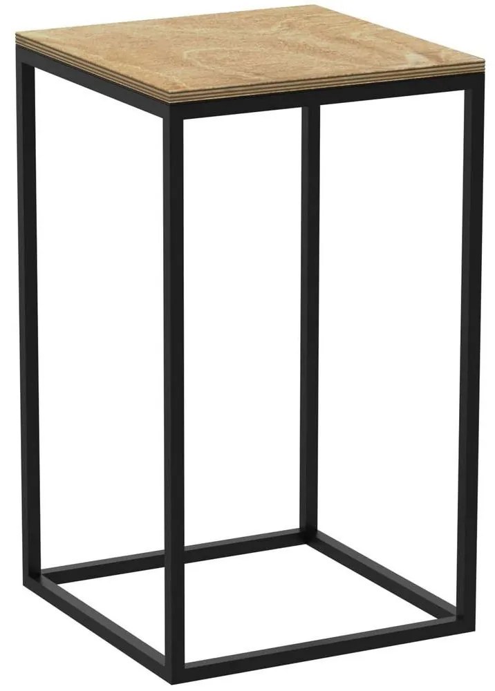 Virágállvány 40x24 cm fekete