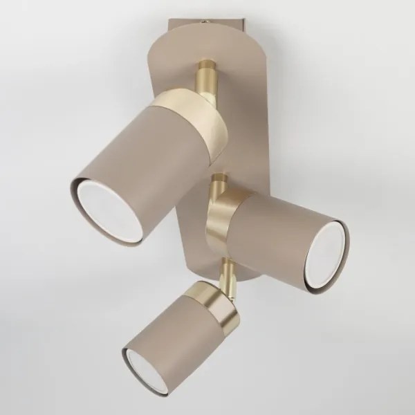 Brilagi - Spotlámpa POKER 3xGU10/25W/230V bézs