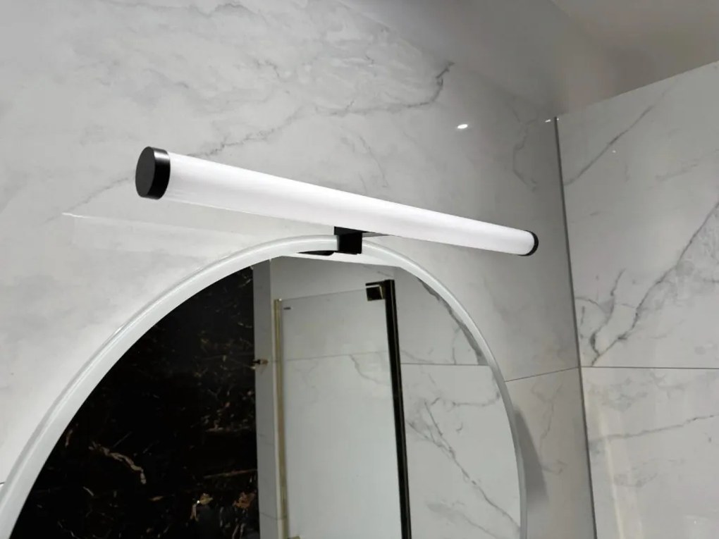 LED fürdőszobai lámpa 12W / IP44 / 600 / 4000K - LNL7722/BK