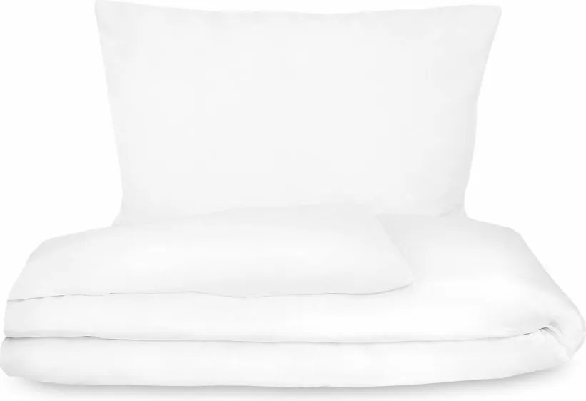 Luxury Collection szatén ágynemű, fehér, 140 x 220 cm, 70 x 90 cm