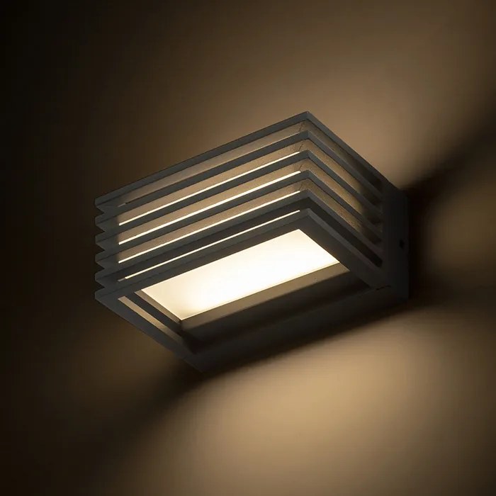RENDL CLAIRE 14 fali lámpa antracit opálakril 230V LED 6W IP54 3000K