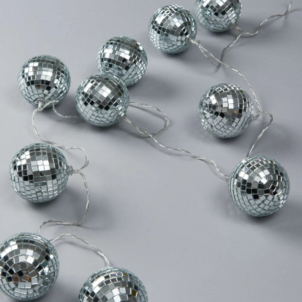 DISCO QUEEN LED égősor, discogömbök