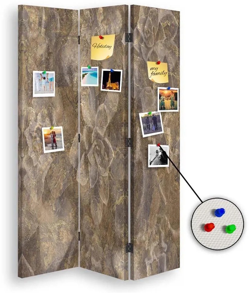 Gario Paraván Soft barna Méret: 110 x 170 cm, Kivitelezés: Parafa paraván