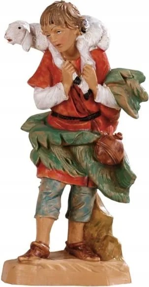 Fontanini "Fiú báránysal a vállán" figura 12cm magas figurákhoz