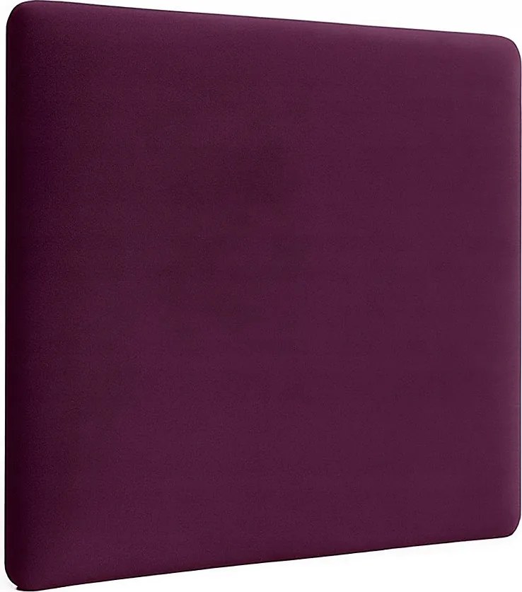 Falra Szerelhető Kárpitozott Panelek 50x50 cm Bordó Lila Velúr Fejtámla