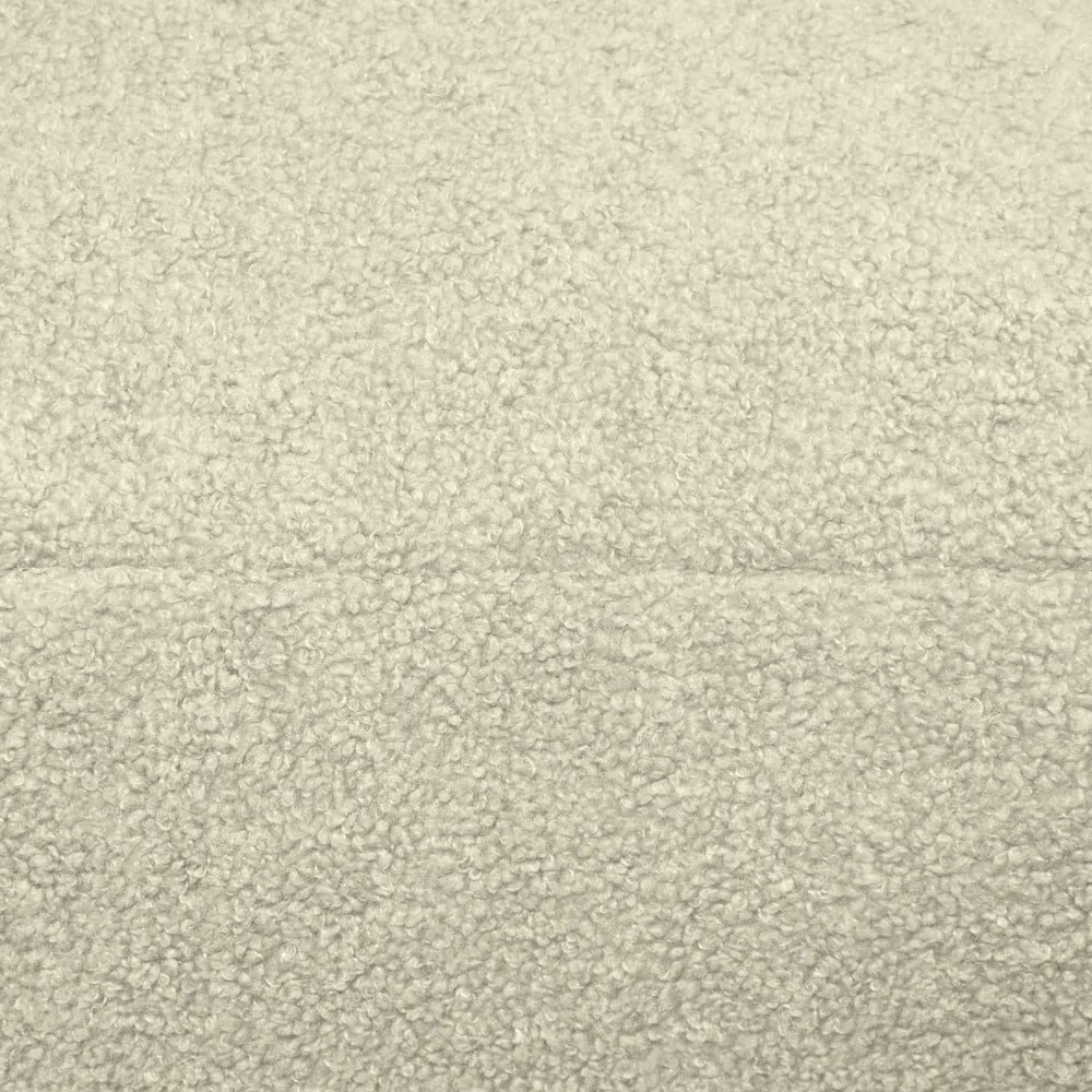 Krémszínű buklé babzsákfotel Plus 100 Lounge – SLOWDOWN