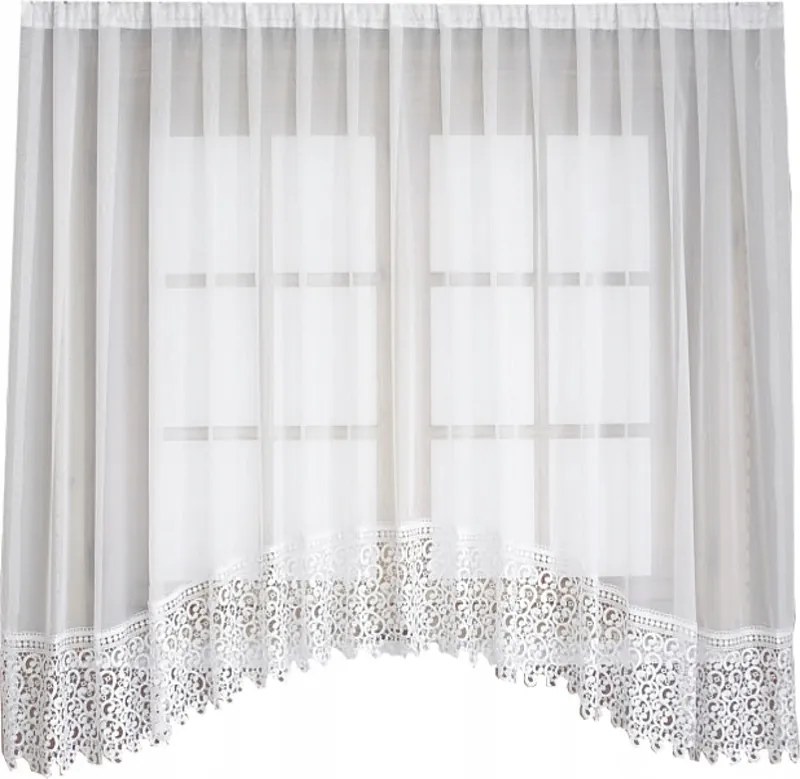 Függöny Kész Fátyol Gipsz Függöny 400x160 cm