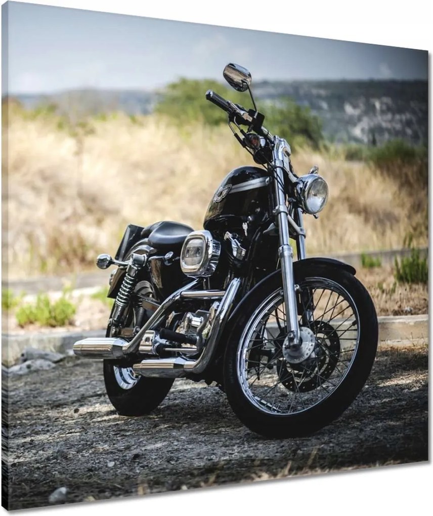 Vászonkép 60x60 Motorkerékpár Klasszikus Motor
