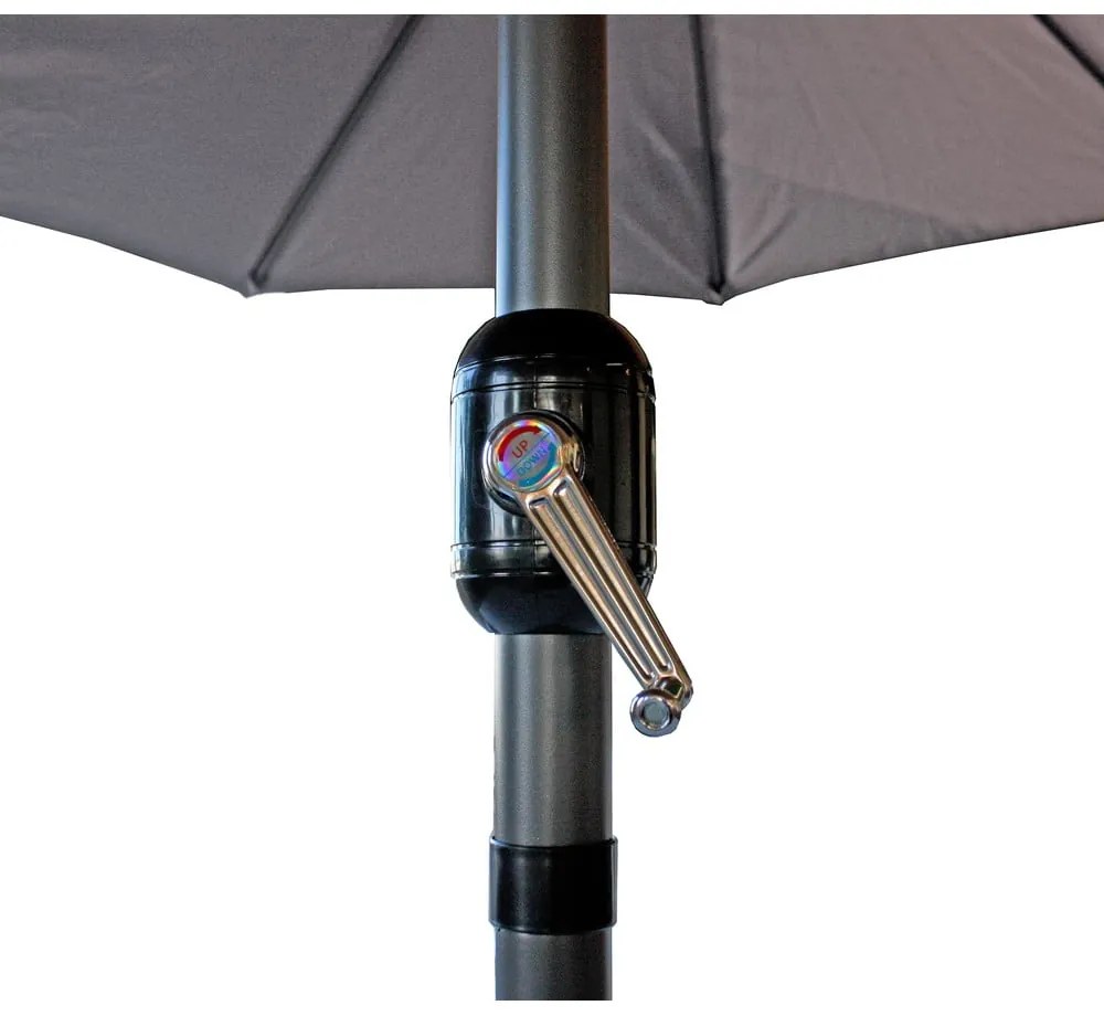 Világosbarna napernyő 265x460 cm – Garden Pleasure