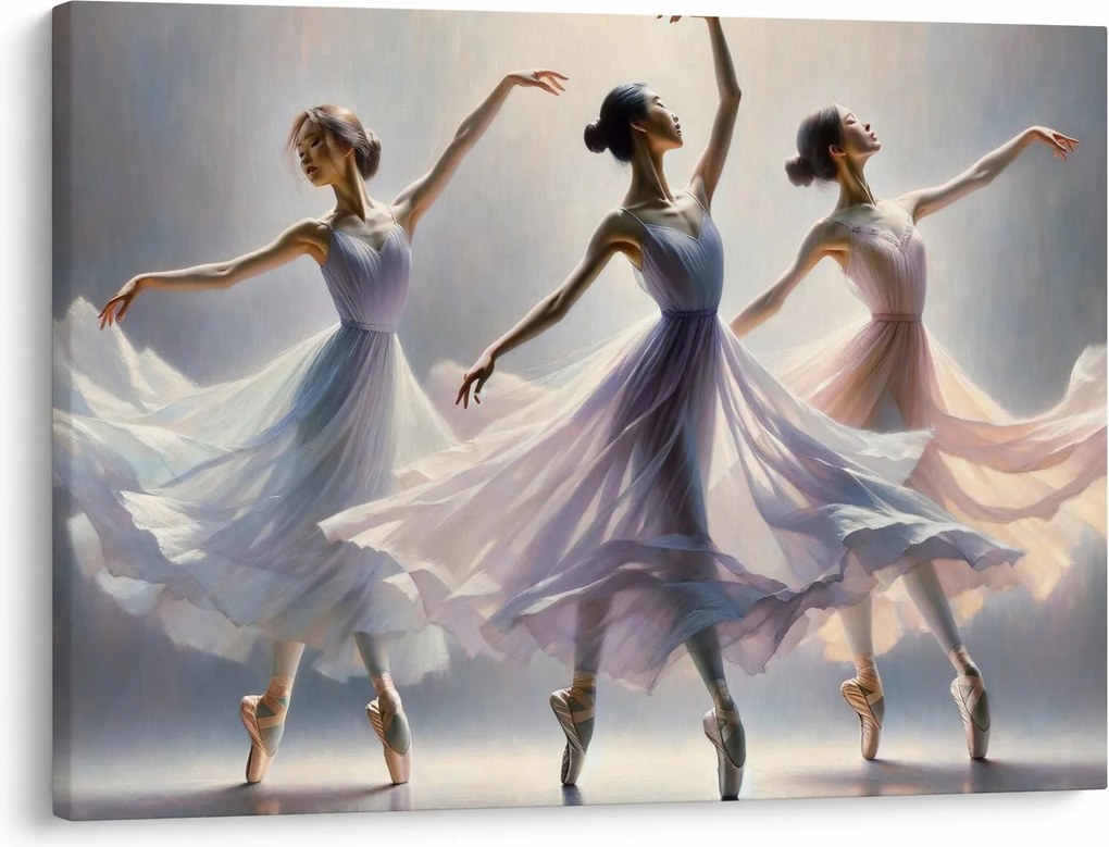 Kép - Három balerina (70x50 cm)