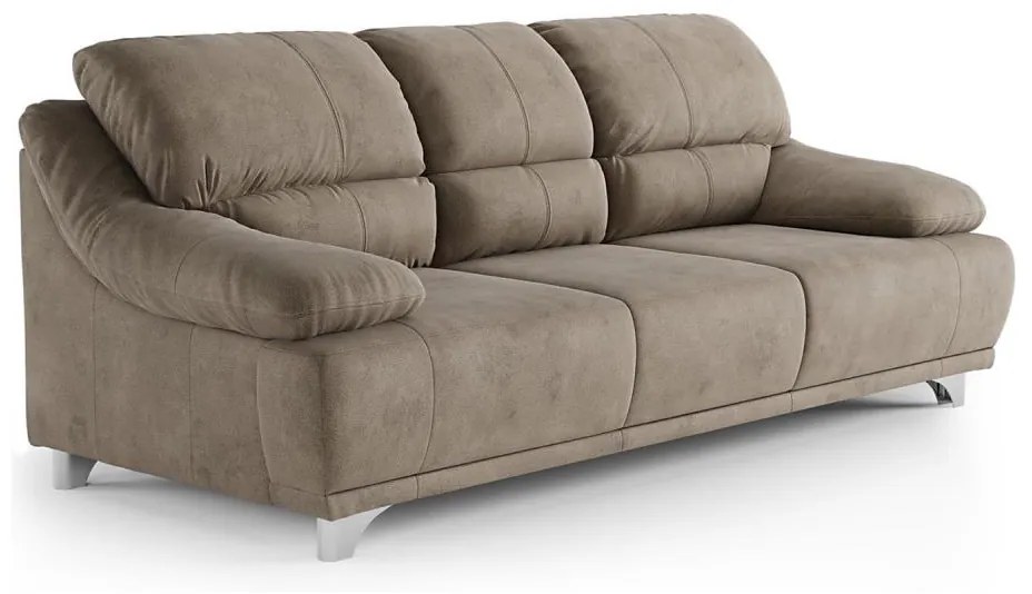 Háromszemélyes RIMINI kanapé barna színben