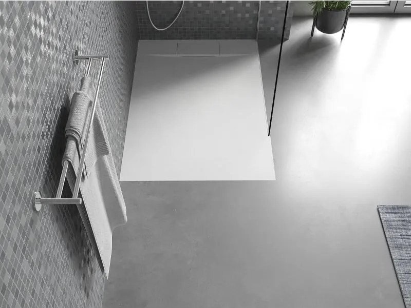 Mexen Otto téglalap alakú SMC zuhanytálca 90 x 80 cm, fehér - 4N108090