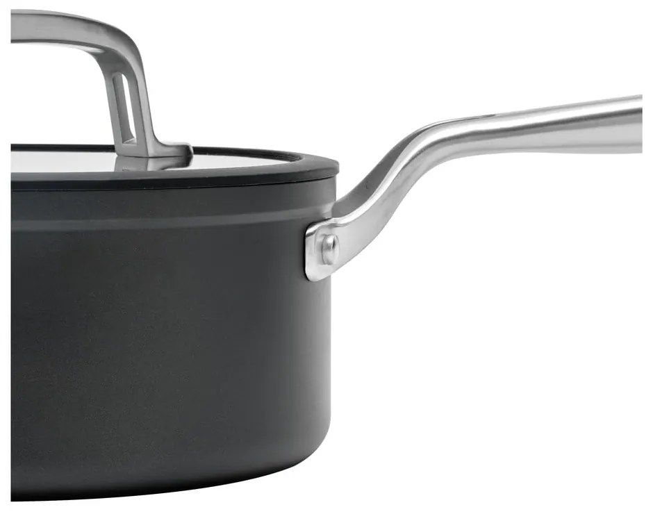 Indukciós tűzhelyhez alkalmas edény fedővel-kerámia felülettel 2,4 l Meda 3.0 – FABINI