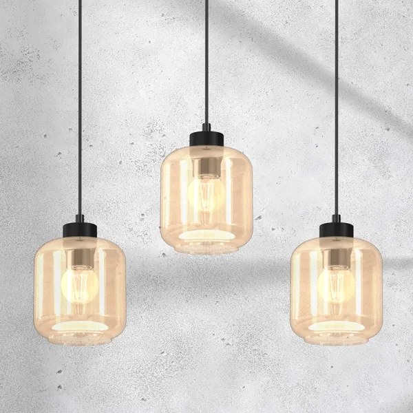 Csillár zsinóron SOMBRA 3xE27/60W/230V bézs