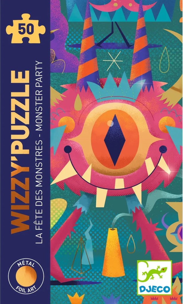 Varázs puzzle - Szörny parti, 50 db-os - Monster party