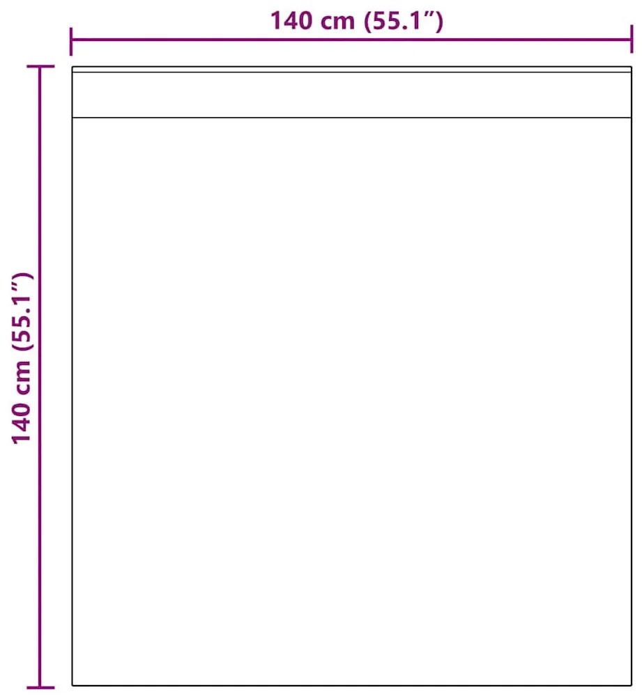 2 db barna fátyolfüggönyök fülecske tetejével 140x260 cm
