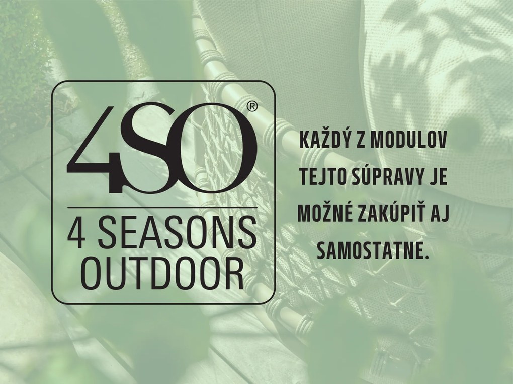 Aurora kerti sarok  ülőgarnitúra készlet antracit