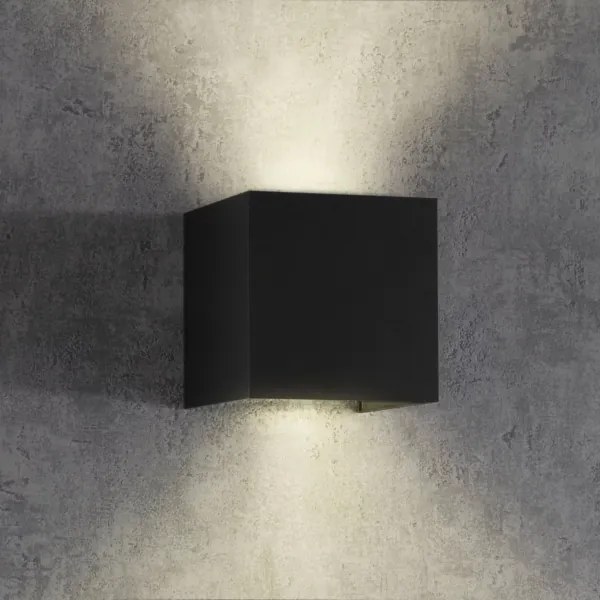 Kültéri fali lámpa KIOTO 1xG9/5W/230V IP44 fekete
