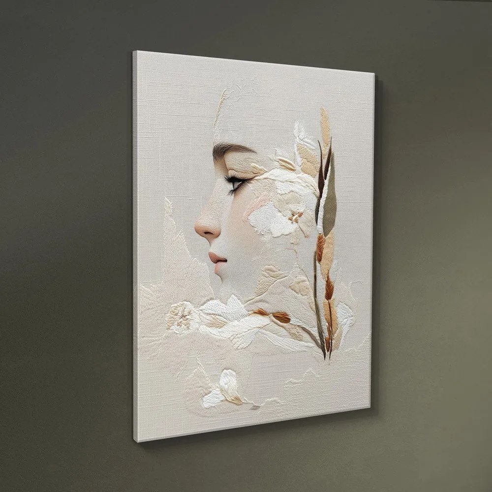 Kép 60x80 cm Stitched Bloom – Styler