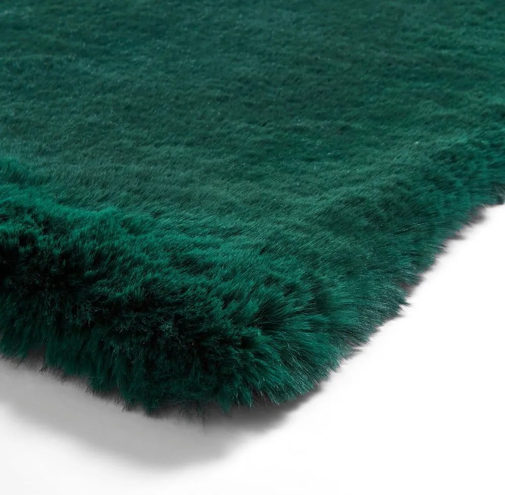 Super Teddy smaragdzöld szőnyeg, 60 x 120 cm - Think Rugs