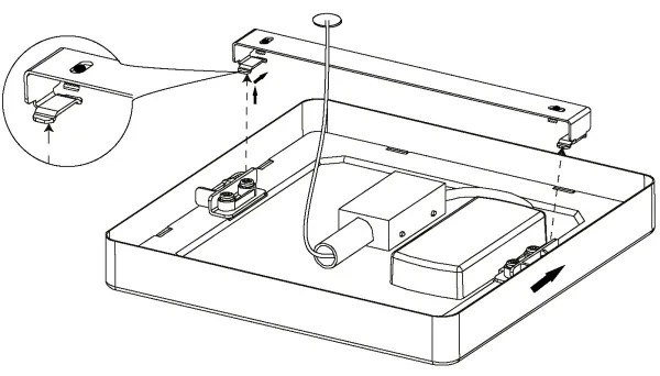 Eglo 99236 - LED mennyezeti lámpa FUEVA 5 LED/10,5W/230V