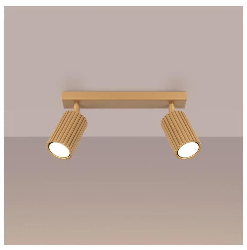 Brilagi - Spotlámpa CRESTO 2xGU10/10W/230V arany