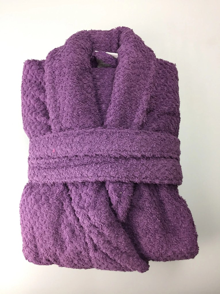 Frottír unisex fürdőköpeny Lila TiaHome - M