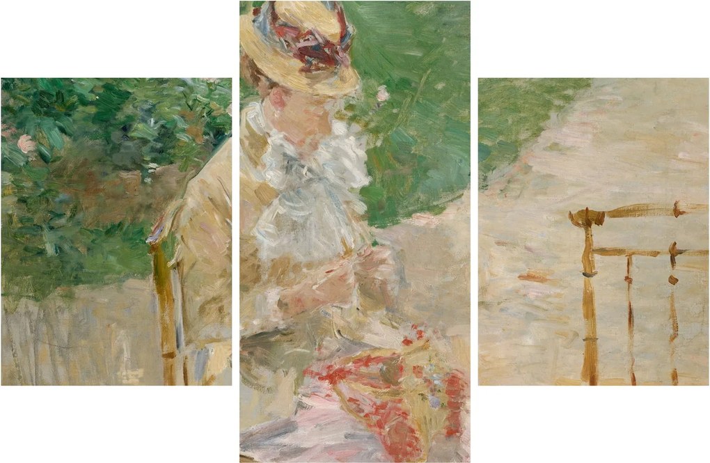 Kép - Berthe Morisot, Young Woman Knitting, reprodukciók (90x60 cm)