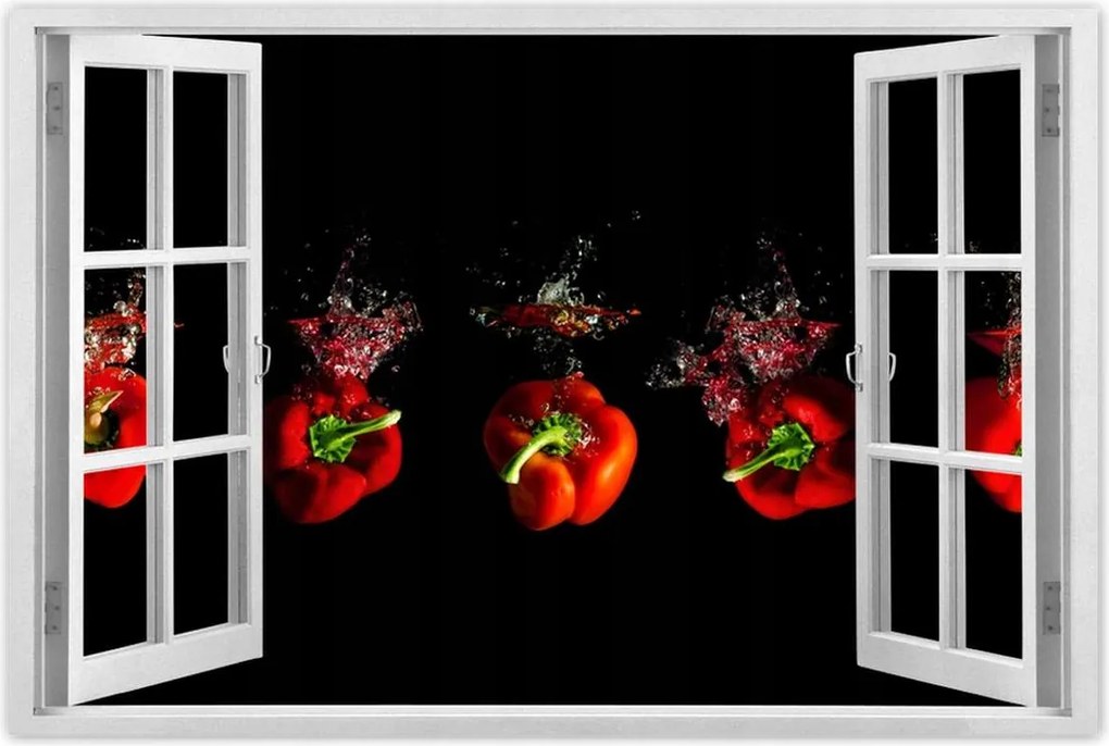 Poszter 60x40 Piros paprika