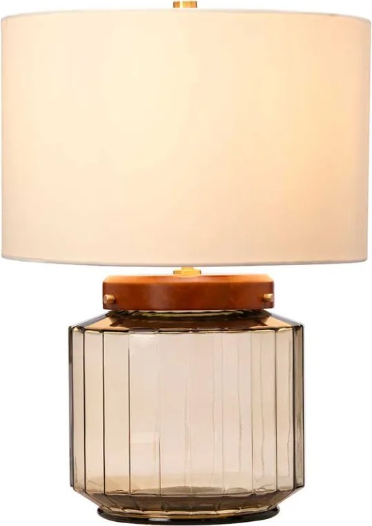Elstead Lighting LUGA LUGA-TL-SMOKE Asztali lámpa 1x60W/E27