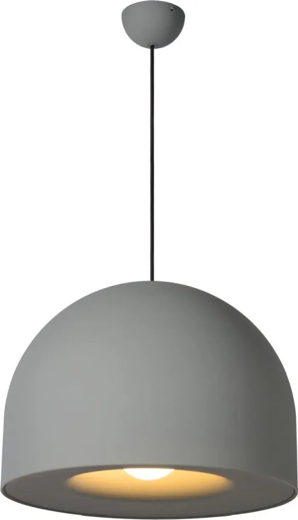 LUCIDE 20421-01-36 AKRON Modern Függesztett Lámpa Fekete, Szürke E27 IP20