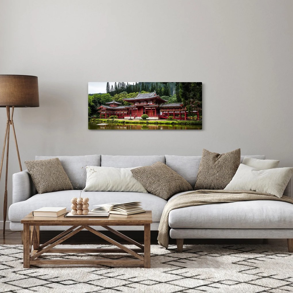 Kép - kínai építészet (120x50 cm)