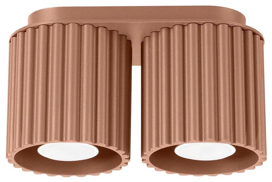 Sollux SL.1805 - AURA spotlámpa 2xGU10/10W/230V barna