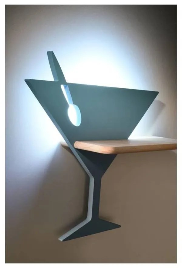 Fekete LED fali lámpa Piccolo – Candellux Lighting