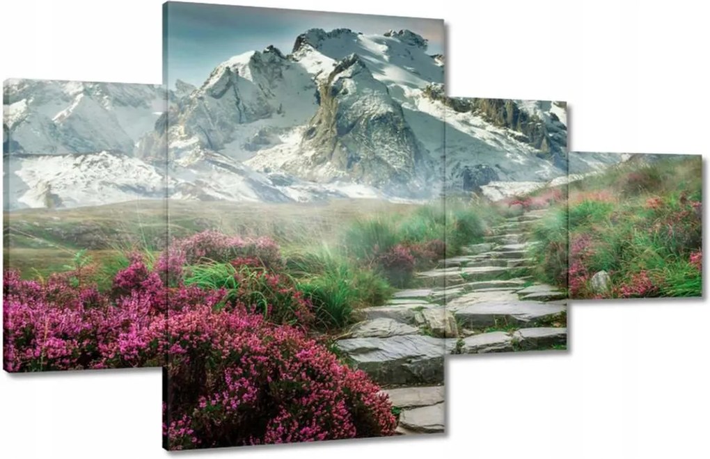 Festmények 130x80 Hegyi kilátás