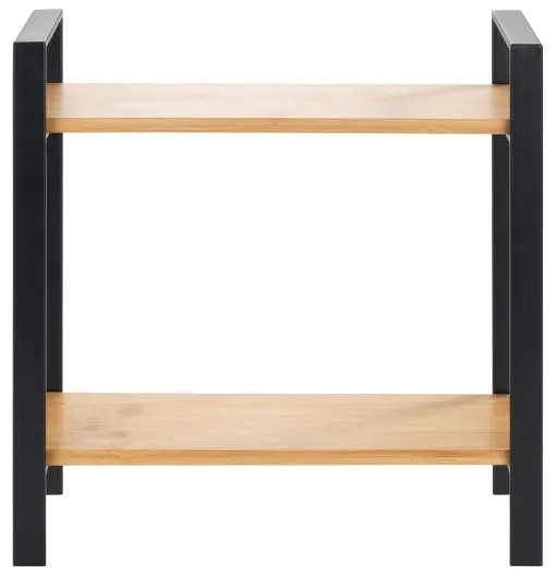 WENKO 53029100 - LOU polc 32x33 cm fekete/barna