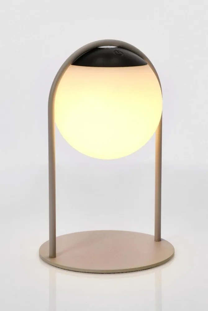 USB LED asztali dimmelhető kültéri lámpa ø 13,5 cm Pansy – Bizzotto