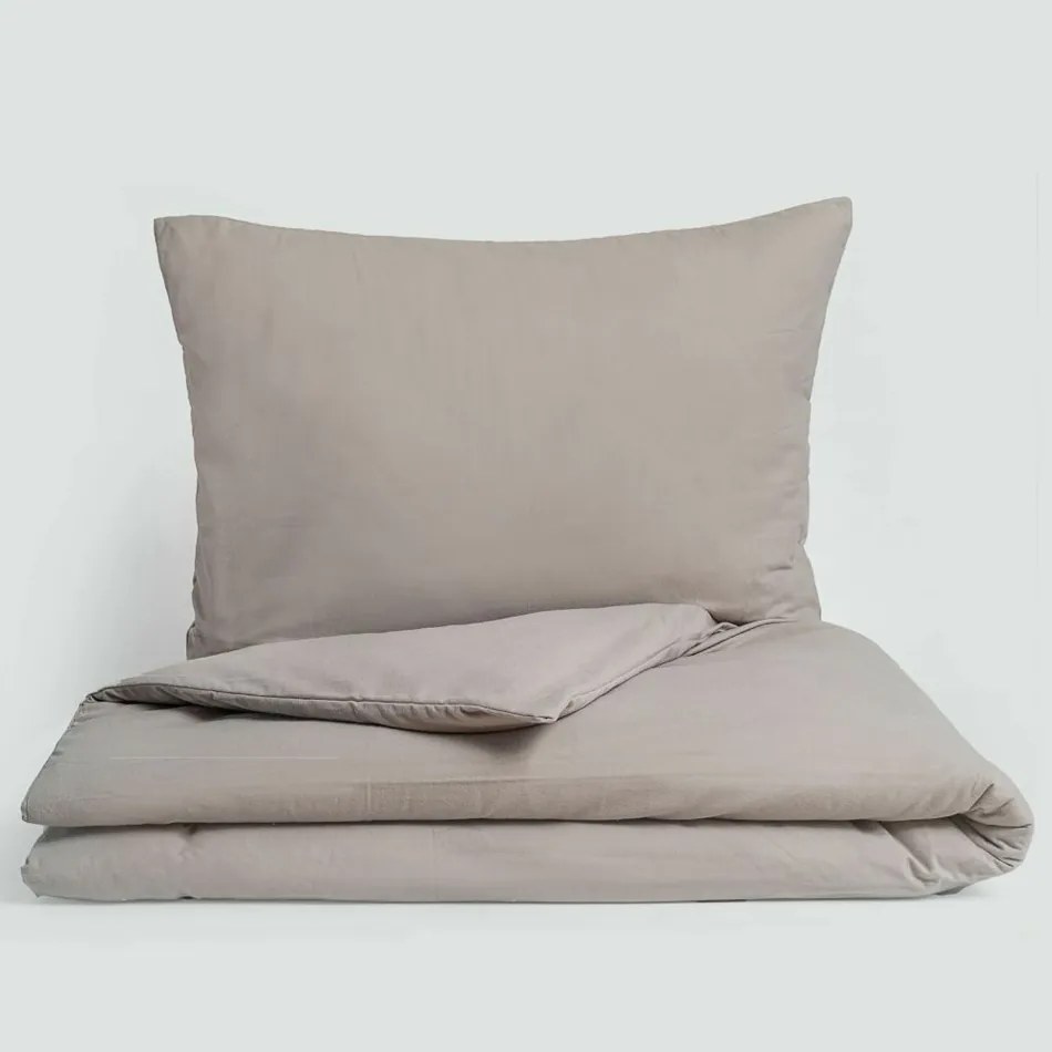 Kvalitex flanel ágyneműhuzat bézs, 140 x 200 cm, 70 x 90 cm, 140 x 200 cm, 70 x 90 cm