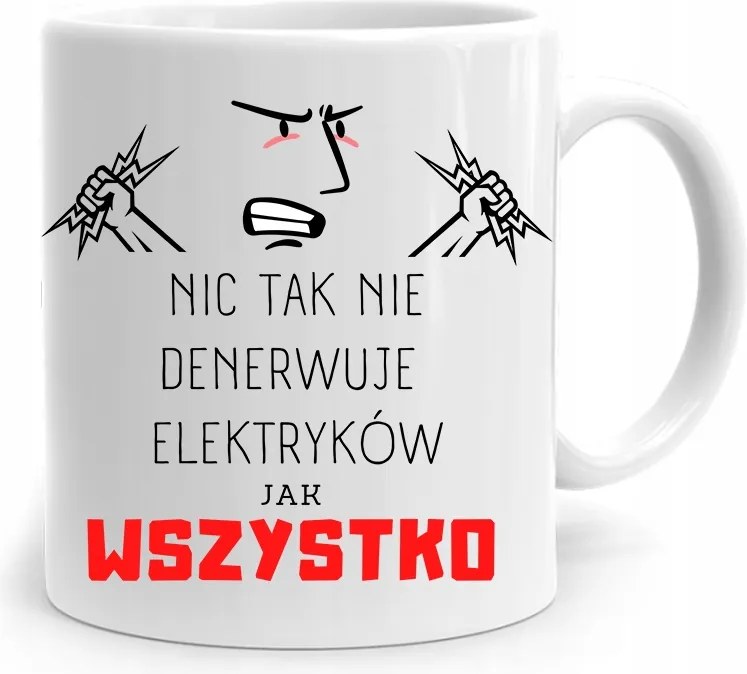 Ajándék Bögre Villanyszerelőnek Semmi Sem Idegesít Annyira A fényképes nyomattal