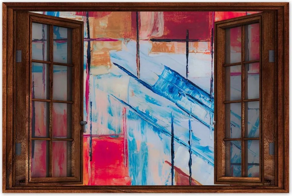 Poszterek 60x40 Absztrakt Franklin