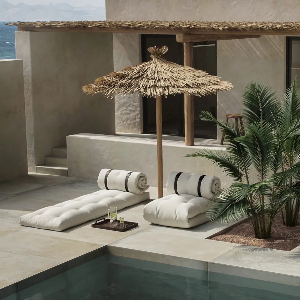 Design OUT™ Buckle Up Dark Grey kinyitható sötétszürke kültéri fotel - Karup Design