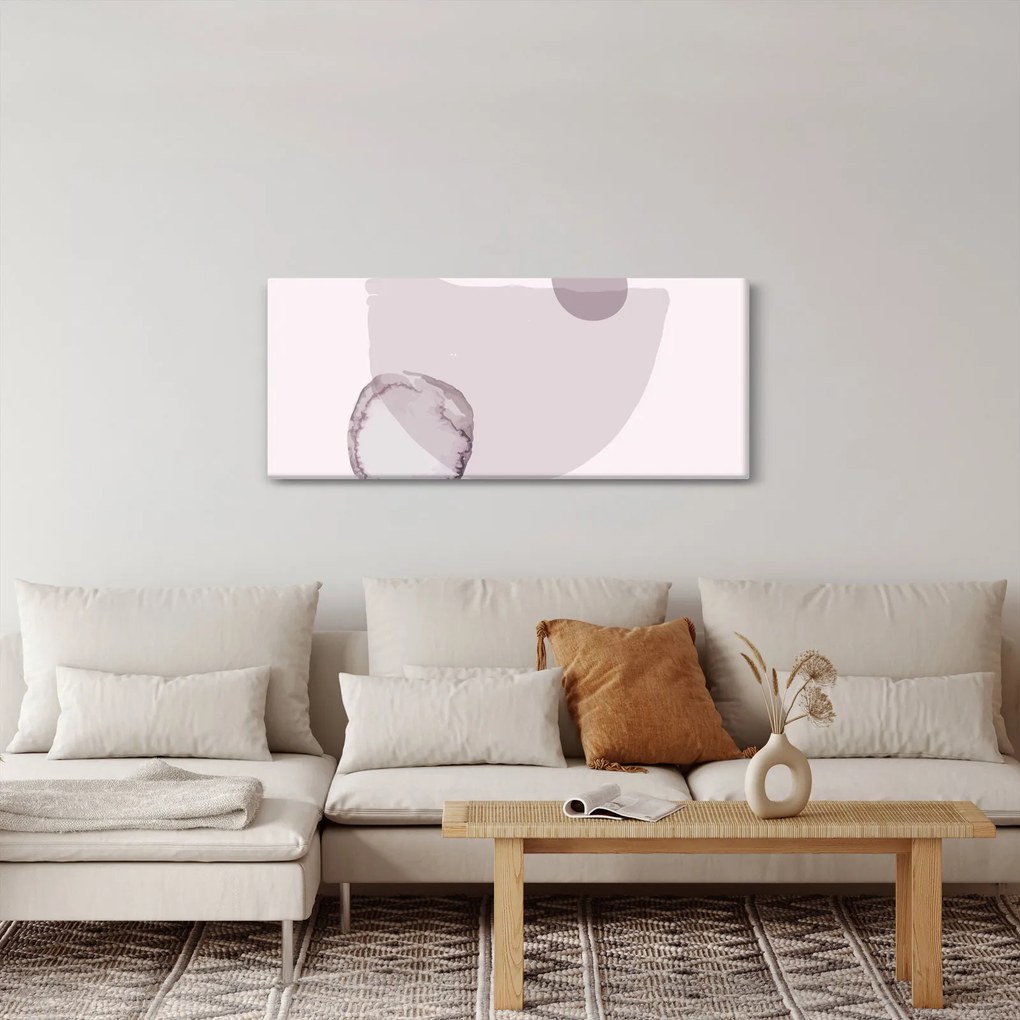 Kép - Lila minimalizmus N⁰2 (120x50 cm)