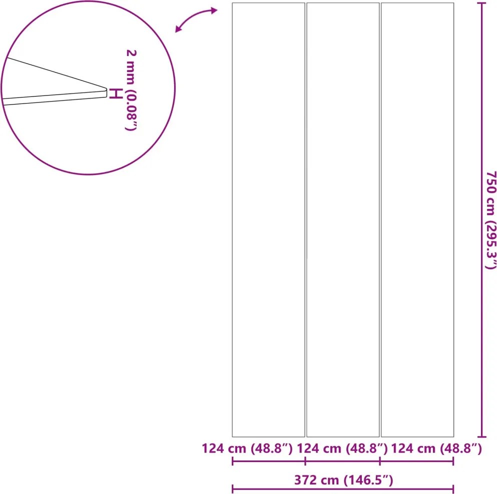 Medence alatlappal Fekete 750 x 372 x 0,1 cm Nemes szövet