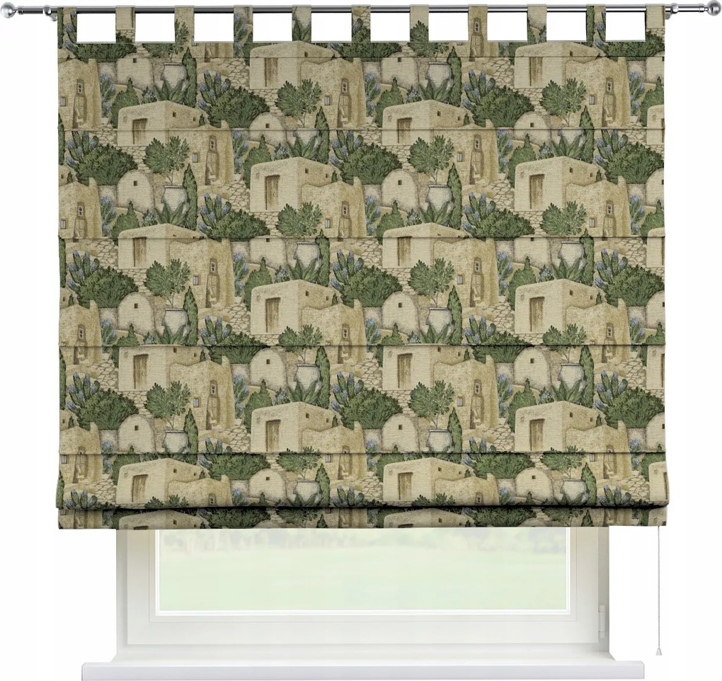 Kész római roló Verona 100x180cm zöld