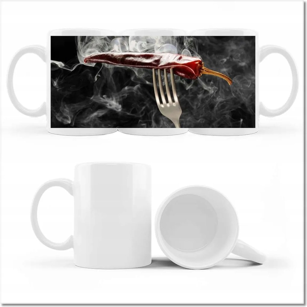 Fényképes bögre Csípős chili paprika