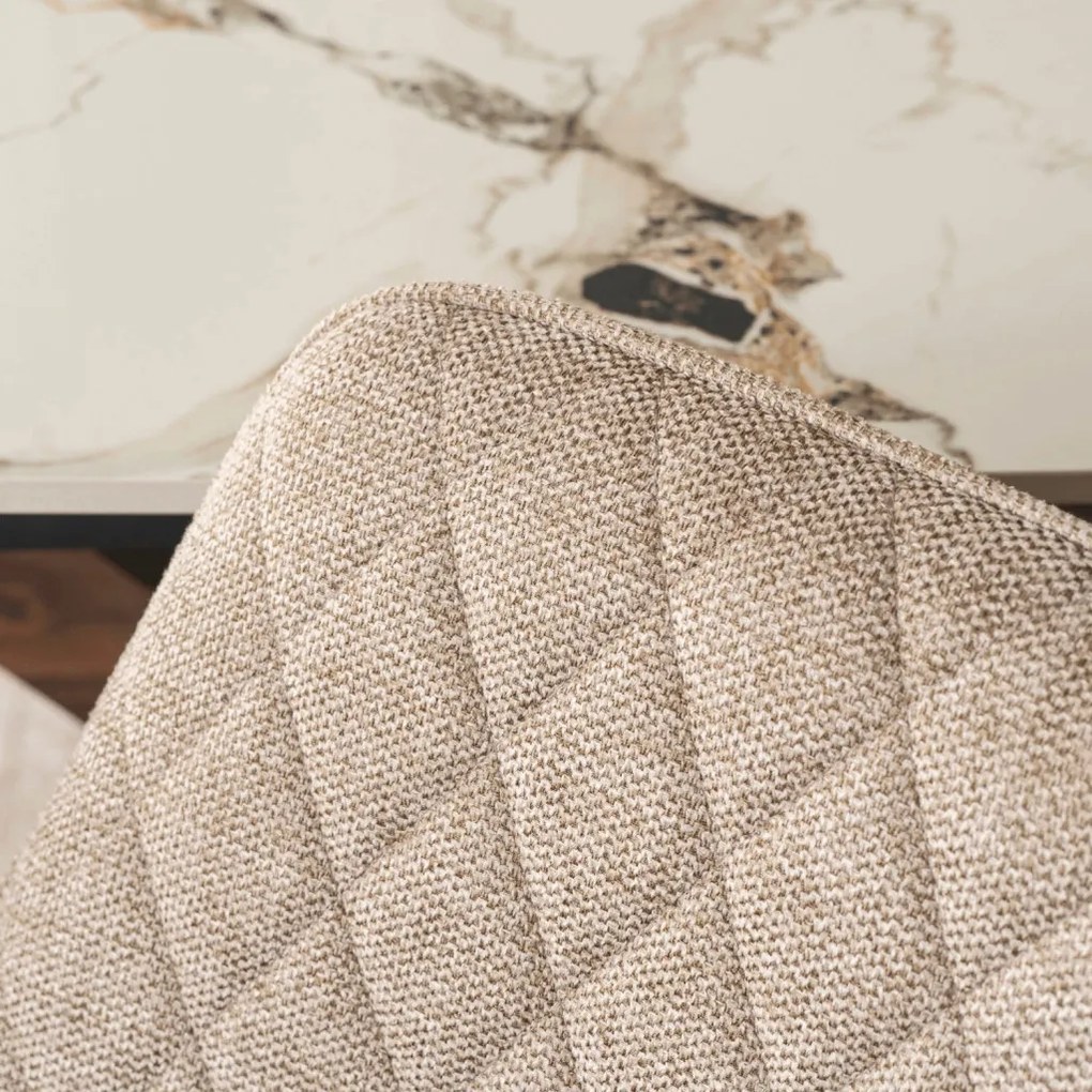 Elegáns Karosszék Bézs Színben.BRESSO 2