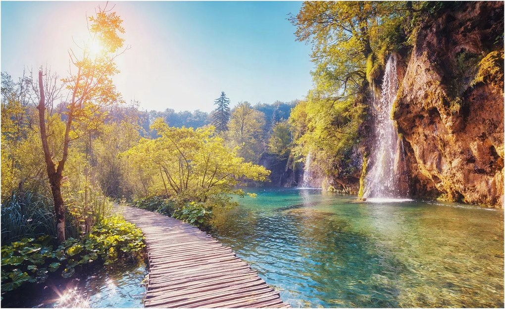 Fotótapéta Flizelin Fal a Hálószobába Természetes táj 416x254