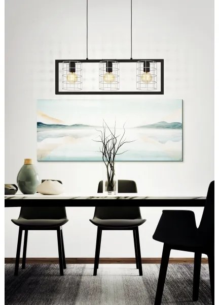 Eglo 43663 - Csillár zsinóron JUBILY 3xE27/40W/230V