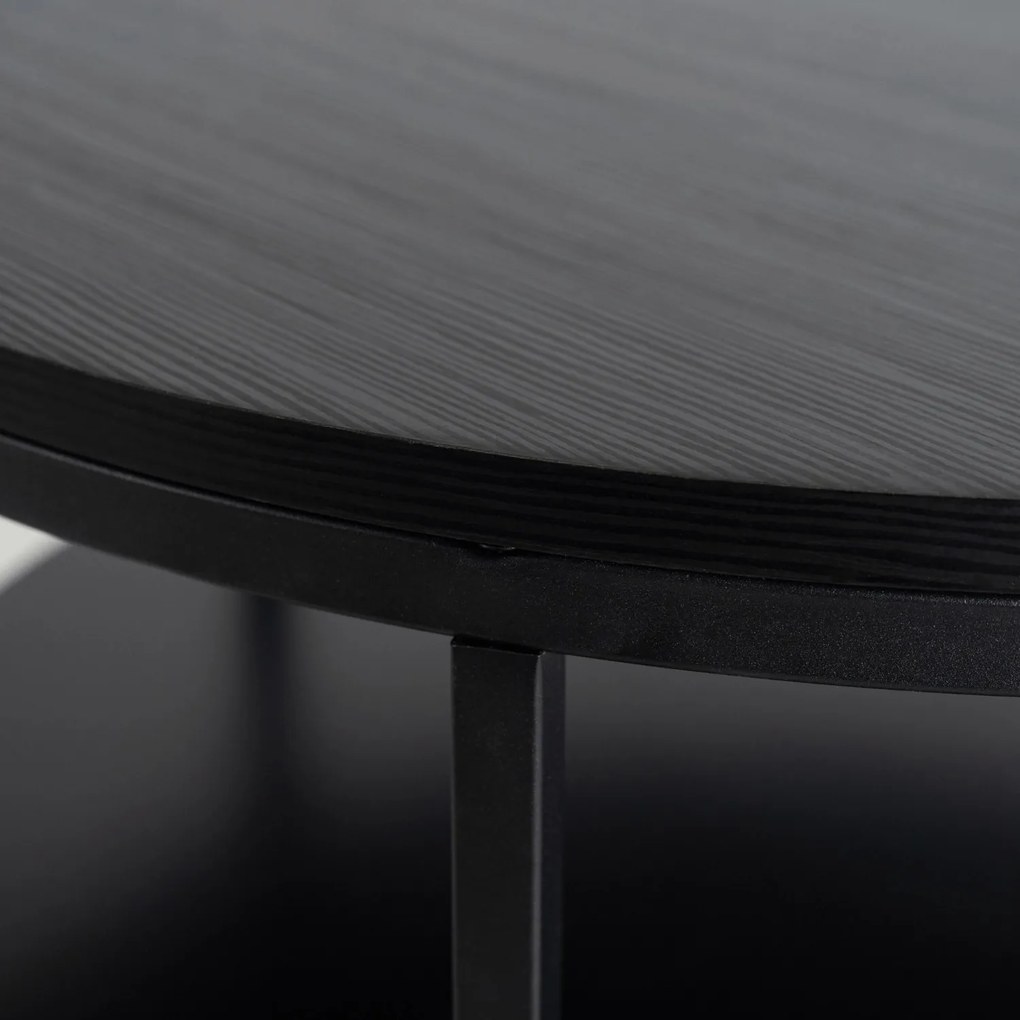 Dohányzóasztal Fekete Színben. BEST